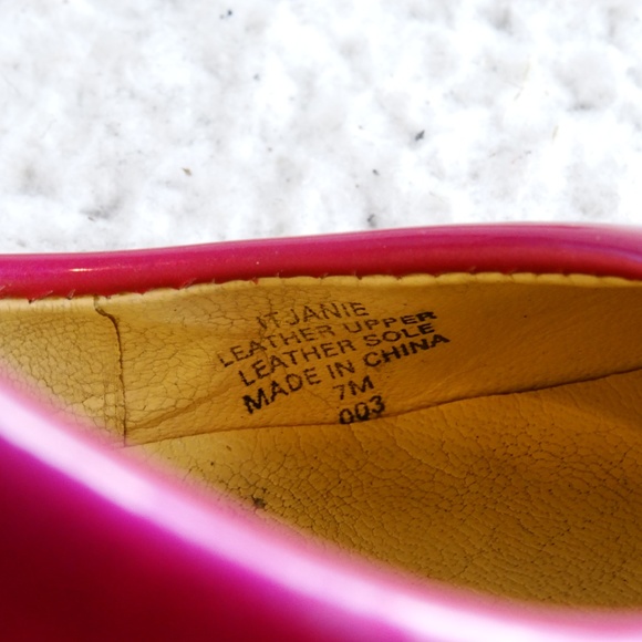 Ivanka Trump Janie Women's Size 7M Fuchsia Patent - Picture 6 of 8